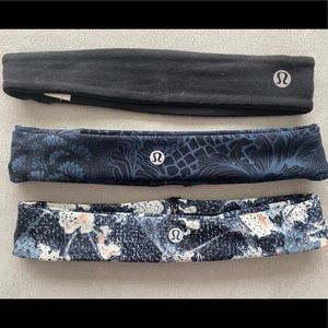 Lululemon Athletica Flyaway Tamer Thick Headbands
